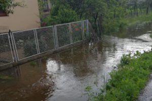 Din nou inundatii la Sapanta, in urma unei ploi torentiale