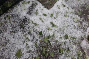 FOTO! A bătut gheaţa, sâmbătă, într-o localitate din judeţul Botoşani