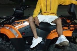 Ultima fotografie cu tânărul DECEDAT, tot pe ATV!