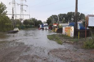 VIDEO & FOTO Circulaţie îngreunată, luni dimineaţă, pe strada Pacea din Botoşani
