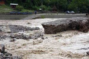 Dezastru în Harghita: inundaţiile au distrus parţial sau total zeci de case