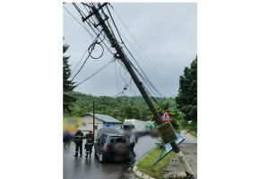 PUCIOASA: Restricţii de circulaţie în urma unui accident