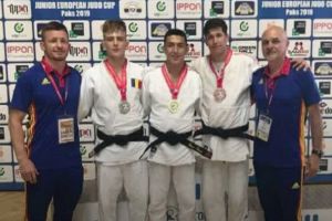 Judoka orădean Adrian Olaru a cucerit medalia de bronz la Cupa Europeană U21 din Ungaria, de la Paks