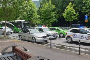 Accident la interesecţia străzilor Lungă cu Iuliu Maniu