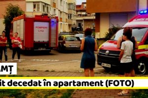 NEAMȚ: Găsit decedat în apartament (FOTO)