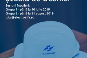 „Școala de Ucenici” organizată de Electroalfa îşi deschide porţile şi anul acesta. Compania oferă salariu, masă caldă şi decontarea transportului