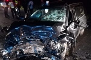 Maşini FĂCUTE ZOB într-un accident terifiant la Budeasa!