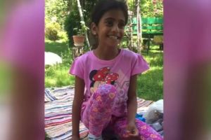 Imagini cu fetiţa de la Baia de Aramă, după ce a ajuns la familia adoptivă