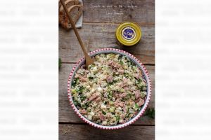 Salata de orez cu dovlecei si ton