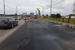Podul de la Bazar, în municipiul Suceava, se închide mâine din nou pe un sens de mers