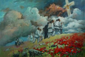 Expoziţia de pictură „Suflet şi culoare” la Muzeul de Istorie din Târgovişte