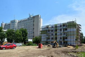 Blocul ANL pentru medici rezidenţi din Oradea este în curs de finalizare