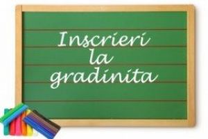 A început etapa a II-a de înscriere la grădiniţă