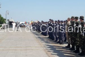 Ziua Drapelului National: Marinarii militari, la ceremoniile organizate, azi, la Constanta