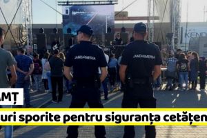 NEAMȚ: Măsuri sporite pentru siguranţa cetăţenilor la Neamţ