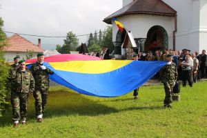 Ziua Drapelului Naţional al României sărbătorită de către militarii Brigăzii 61 Vânători de Munte „General VIRGIL BADULESCU”