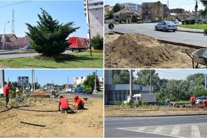 Scuarurile de spaţii verzi din municipiu, reamenajate. Primăria: Aspect modern şi un plus de culoare