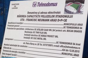 Primăria municipiului Arad, somată să facă publice documentele privind stadionul UTA