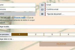 Programare online pentru depunerea cererii de eliberare a paşaportului