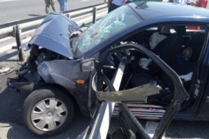 Accident grav la Floresti soldat cu 4 victime