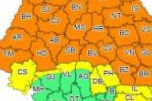 Revin furtunile! Braila, sub cod portocaliu de vant puternic si grindina