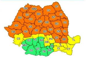 Mesaj RO ALERT! COD PORTOCALIU de furtună în judeţul Alba, până vineri, ora 1.00. Intensificări puternice ale vântului, vijelii, grindină, cantităţi de apă însemnate