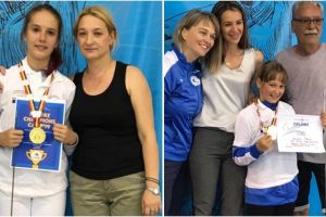 Cel mai tanar vlastar al formatiei:  Mica scrimera Violeta Chirita, de la Victoria Cumpana, pe locul opt la Campionatul National