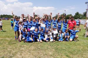 Cei mai mici dintre rugbiştii de la CSM Suceava au debutat în Campionatul Naţional la malul ...