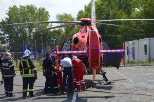Elicopter SMURD chemat la Botoşani pentru un bărbat în stare gravă