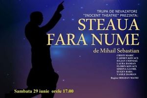 Eveniment de excepţie la Ateneu: o trupă de teatru cu actori nevăzători joacă o piesă în scop caritabil