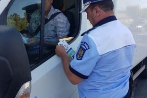Zeci de amenzi în urma unei acţiuni a poliţiei în opt comune din Vrancea