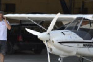 Viitorii piloţi din Caransebeş coboară la punct fix la primul lor concurs