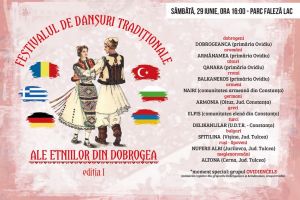 In cadrul Zilelor Orasului: Ovidiu, gazda primei editii a Festivalului de Dansuri Traditionale ale Etniilor din Dobrogea