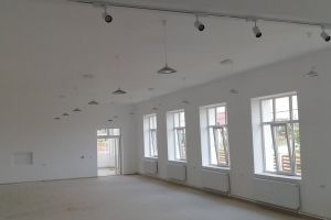 Cămin cultural modern la Buduş. Lucrările, în grafic