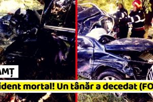 NEAMȚ: Accident mortal. Un tânăr a decedat (FOTO)