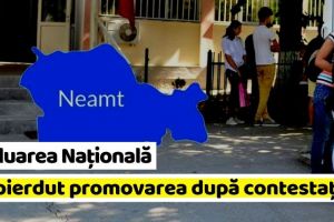 Evaluarea Naţională 2019: Elevi din Neamţ care au pierdut promovarea după contestaţii
