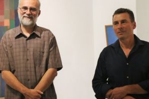 FOTOGALERIE. „Polifoniile“ lui Cristian Diţoiu şi ale lui Valeriu Paladi, la Galeria Art Nouveau din Târgu Mureş