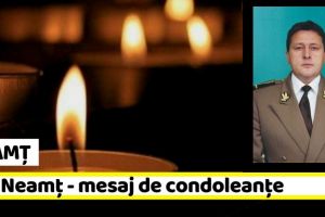 NEAMȚ: ISU Neamţ – mesaj de condoleanţe