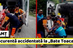 NEAMȚ: Concurentă accidentată la „Bate Toaca” (FOTO)
