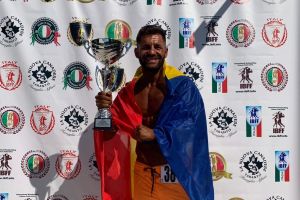 Jandarmul Alexandru Sucutărdean, aur la Campionatul European de Culturism şi Fitness 2019 (FOTO)