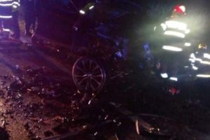 Foto/Video: Accident cumplit cu 5 morţi şi 7 răniţi în care au fost implicate 3 autoturisme. A fost activat PLANUL ROȘU