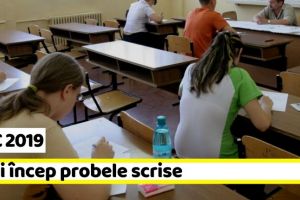 BAC 2019: Luni încep probele scrise. Ce trebuie să ştie elevii înainte de a intra la examen