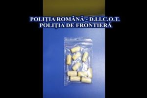 Ucrainean prins în România cu 18 capsule de cocaină în stomac