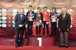 Luptatoarea Alexandra Voiculescu, de la CS Poseidon Limanu 2 Mai, a luat bronz la Campionatul European (galerie foto)