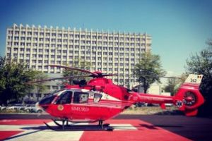 Astazi: Maramuresean transportat la Institutul Clinic Fundeni cu elicopterul SMURD