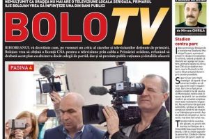 Nu rataţi noul BIHOREANUL tipărit: Ilie Bolojan vrea să înfiinţeze o televiziune din banii Primăriei orădene