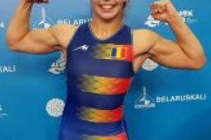 Medalie de bronz obţinută de  Incze Kriszta, la Jocurile Europene de lupte libere