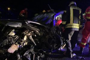 Accident cu 4 victime provocat de un şofer cu permisul suspendat, pe DN 1, la intrare în comuna Vlădeni