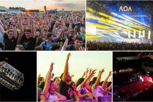 A doua zi de Arad Open Air Festival a strâns 12 mii de oameni, pe aeroportul arădean