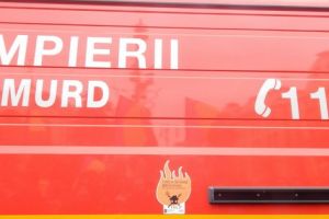 ACUM! Incendiu la o casă din Band